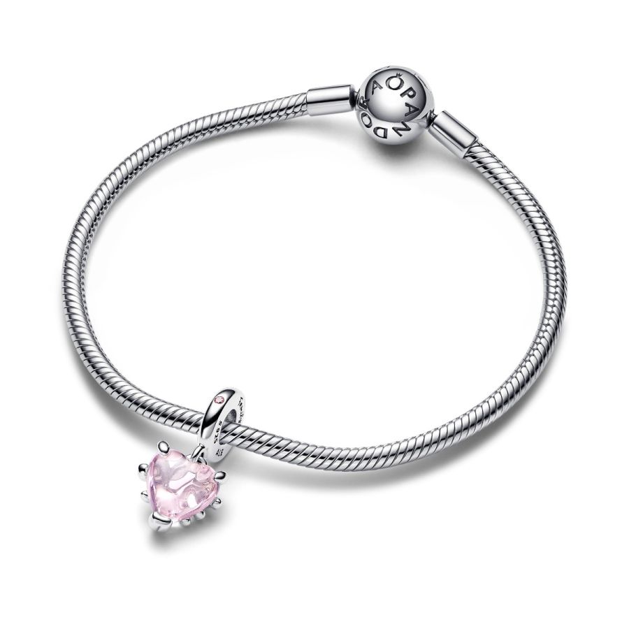 Pandora Pink Family Tree & Heart Dangle Charm - Image 5