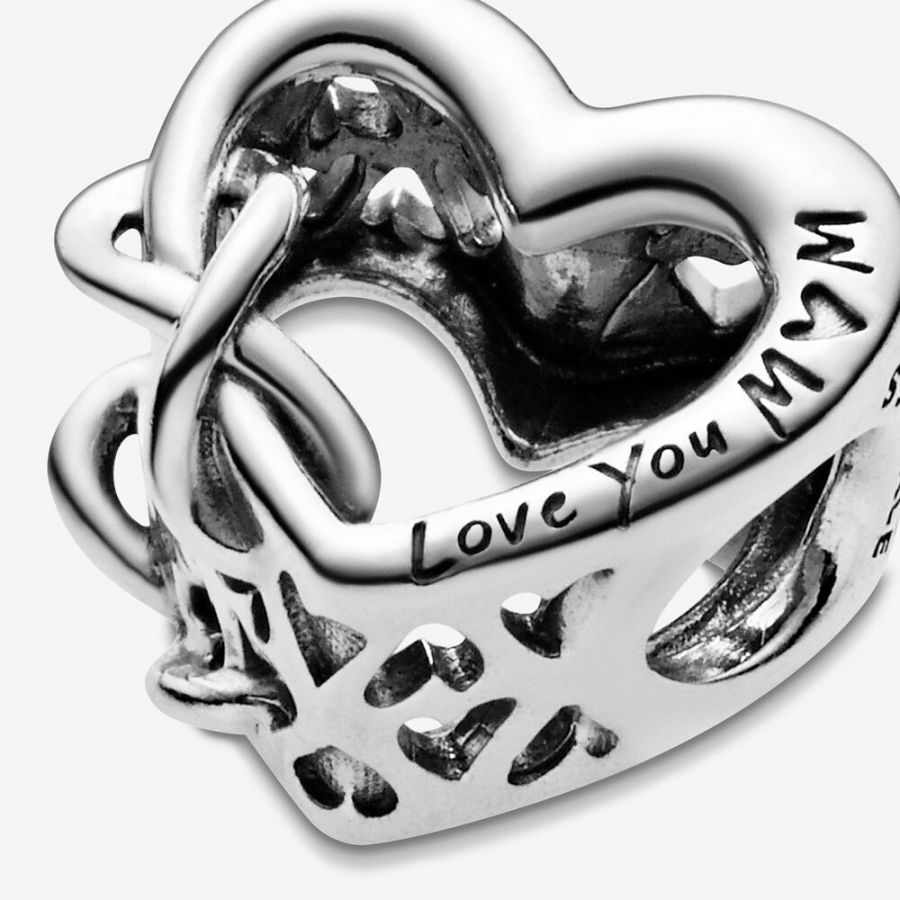 Pandora Love You Mom Infinity Heart Charm - Image 4