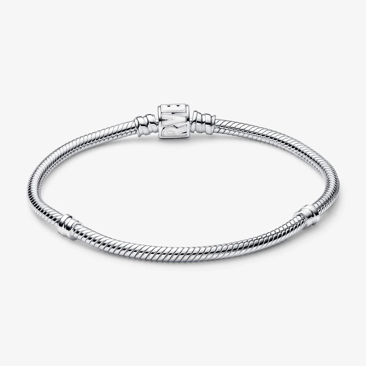 Pandora Marvel Logo Clasp Snake Chain Bracelet - Image 3