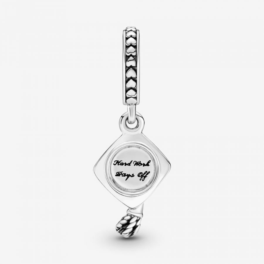 Pandora Graduation Cap Dangle Charm - Image 3