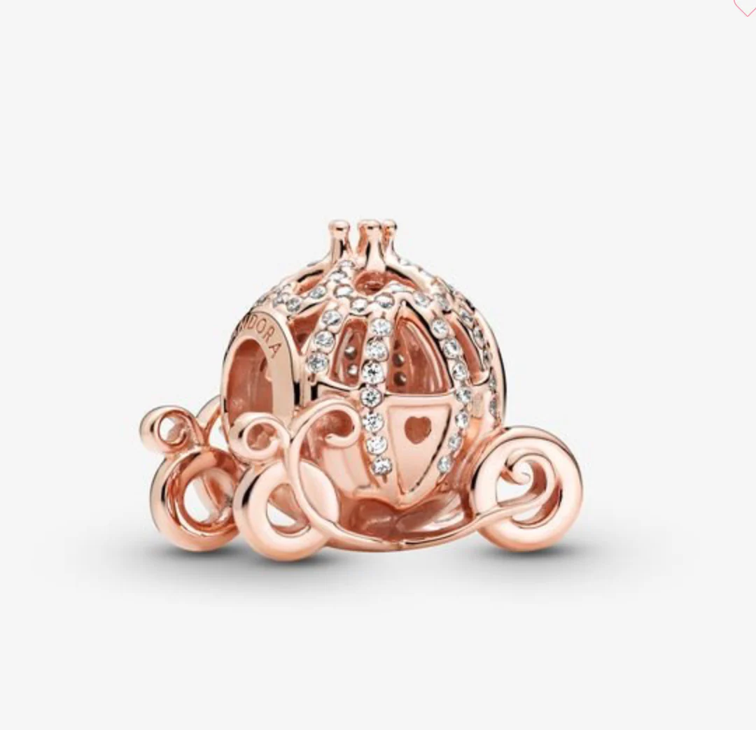Pandora Cinderella Sparkling Carriage Bead