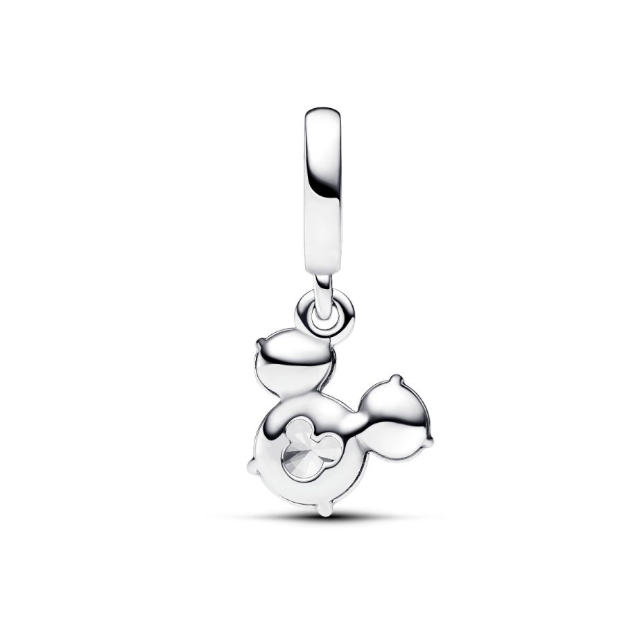 Pandora Mickey Mouse Sparkling Head Silhouette Dangle Charm - Image 4