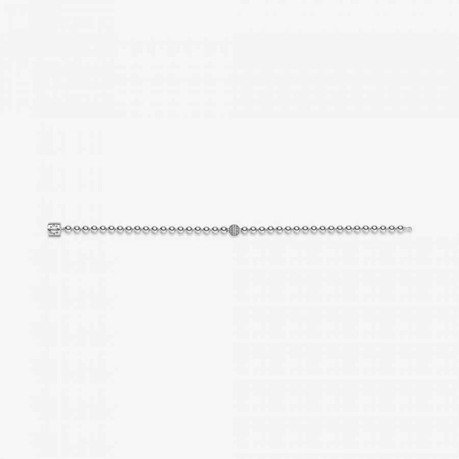 Pandora Beads & Pave Bracelet - Image 4