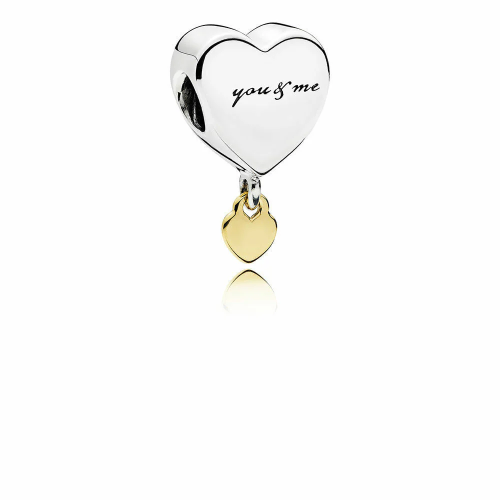 Pandora Two Hearts Dangle Bead