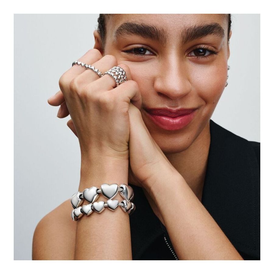 Pandora Be Love Engravable Heart Charm - Image 3