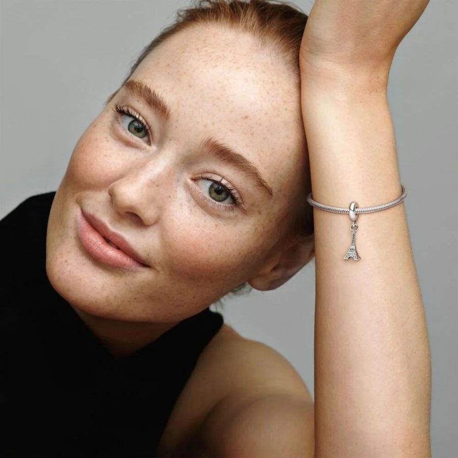 Pandora Paris Eiffel Tower Dangle Charm - Image 4