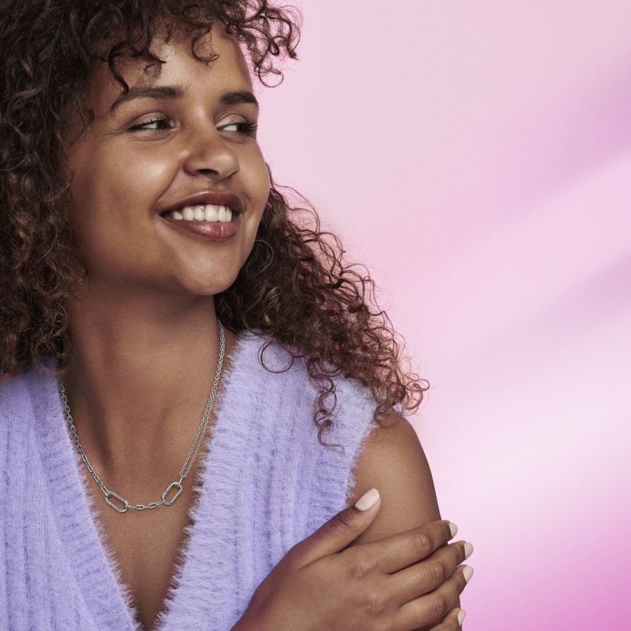 Pandora Double Link Chain Necklace - Image 3