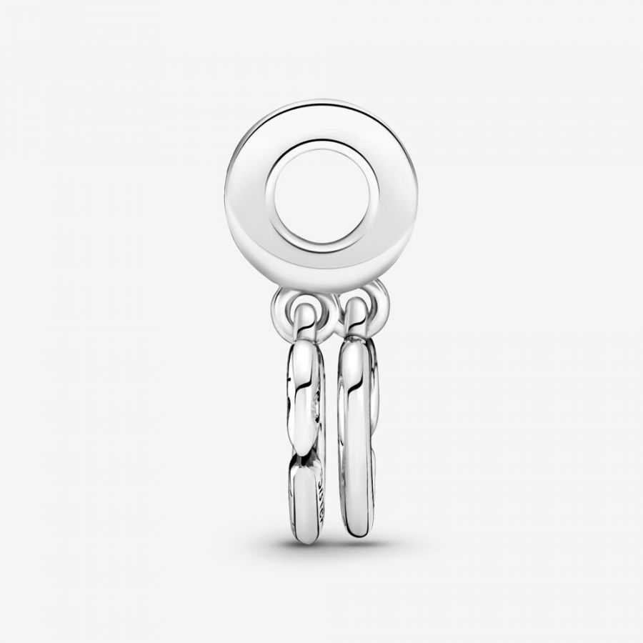 Pandora Linked Sister Hearts Split Dangle Charm - Image 4