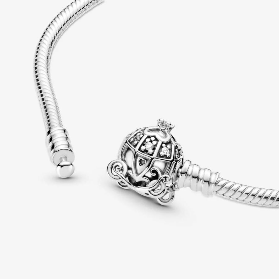 Pandora Cinderella Pumpkin Coach Clasp Bracelet - Image 3