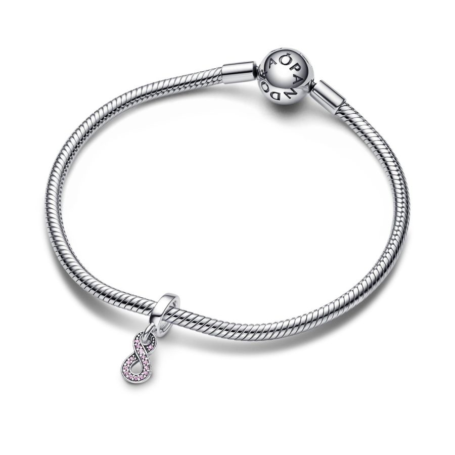 Pandora Sparkling Infinity Dangle Charm - Image 4