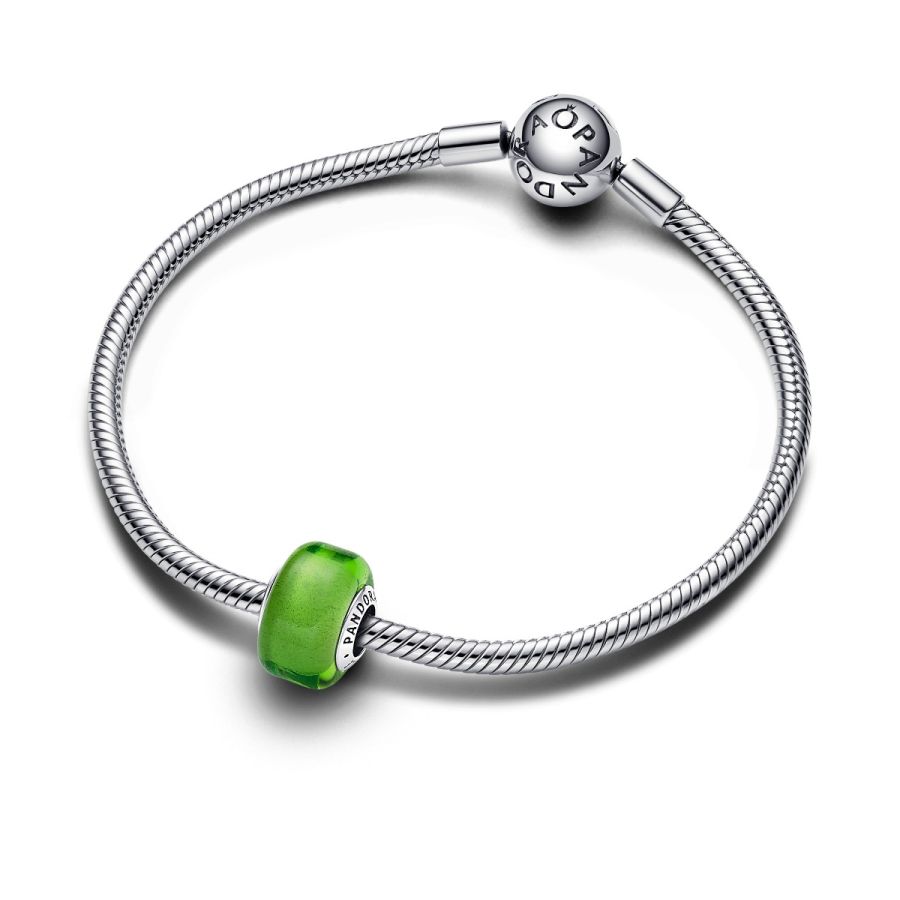 Pandora Green Mini Murano Glass Charm - Image 4