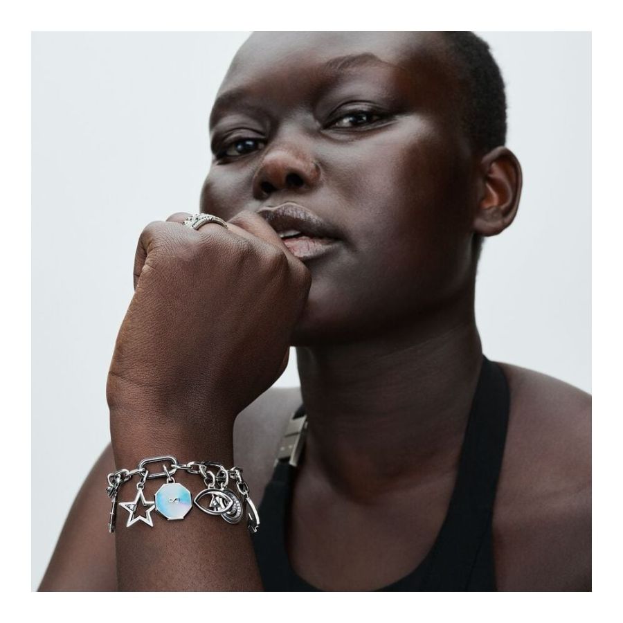 Pandora Five Openable Link Chain Bracelet - Image 3