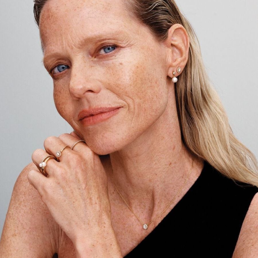 Pandora Round Pave Halo Ring - Image 3