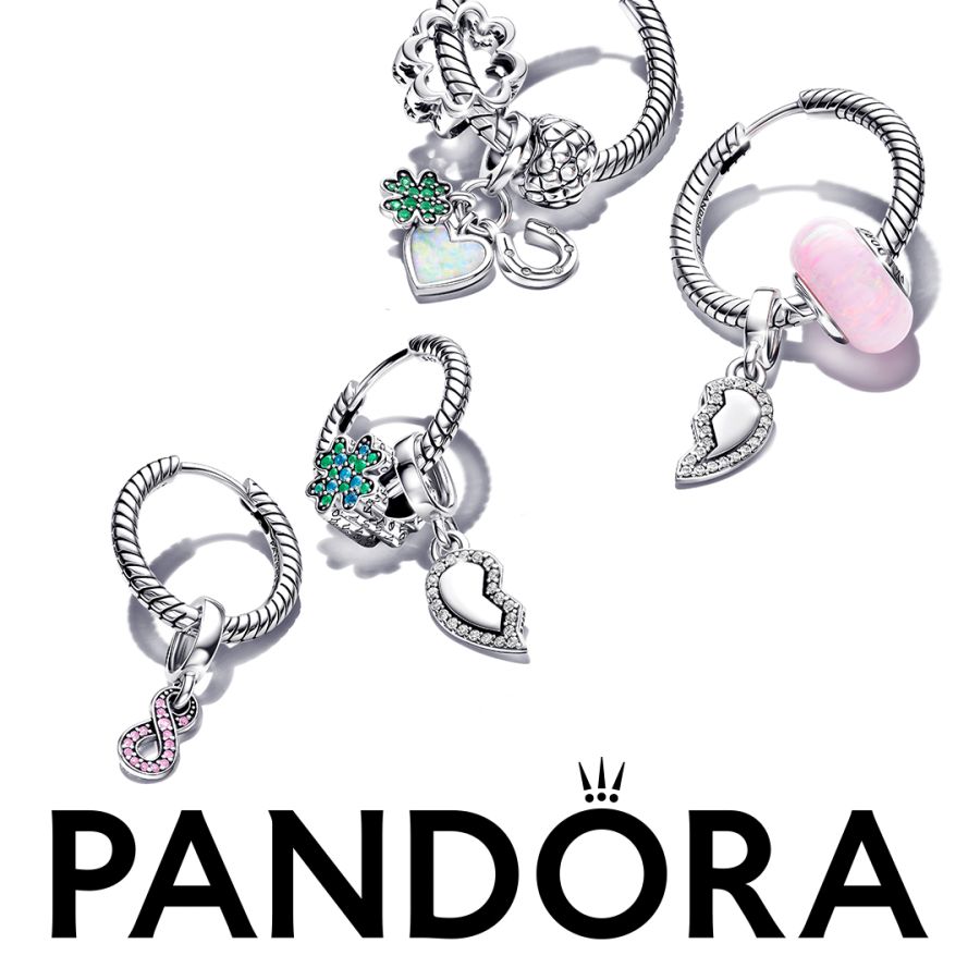 Pandora Sparkling Infinity Dangle Charm - Image 6