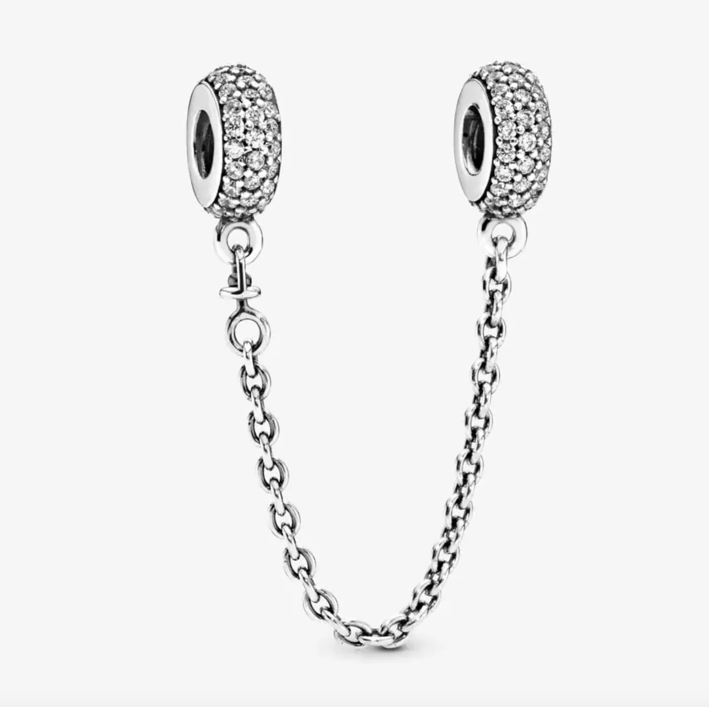 Pandora Sparkling Pavé Safety Chain Charm