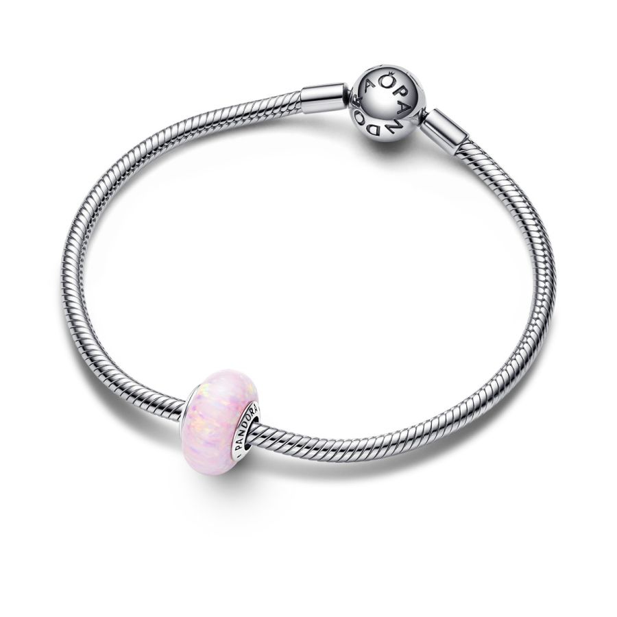 Pandora Opalescent Pink Charm - Image 5