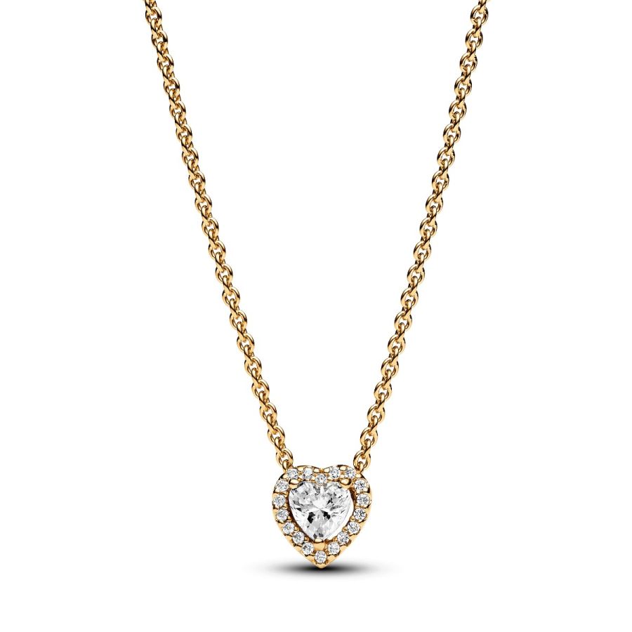 Pandora Sparkling Heart Collier Necklace