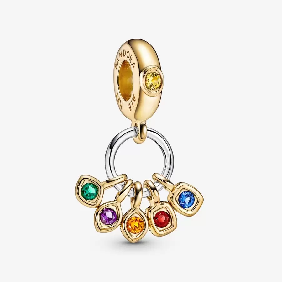 Pandora Marvel The Avengers Infinity Stone Dangle Charm