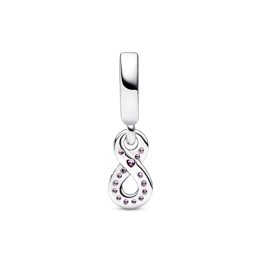 Pandora Sparkling Infinity Dangle Charm - Image 5