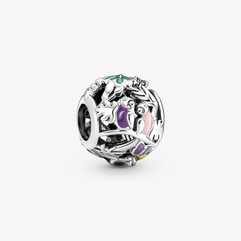 Pandora Jungle Creatures & Leaves Bead