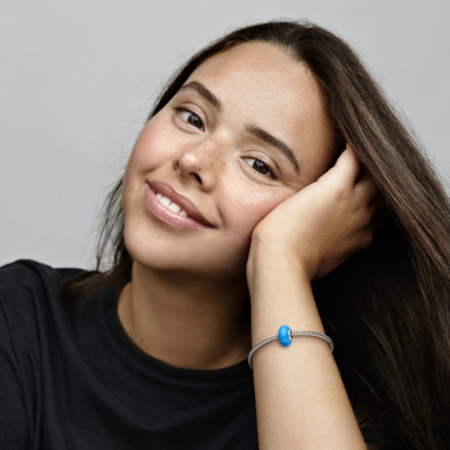 Pandora Opalescent Ocean Deep Blue Charm - Image 3