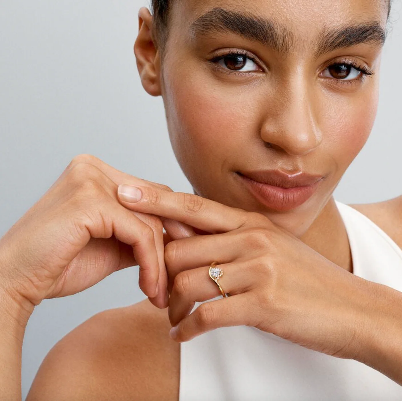 Pandora Wavy Heart Ring - Image 3