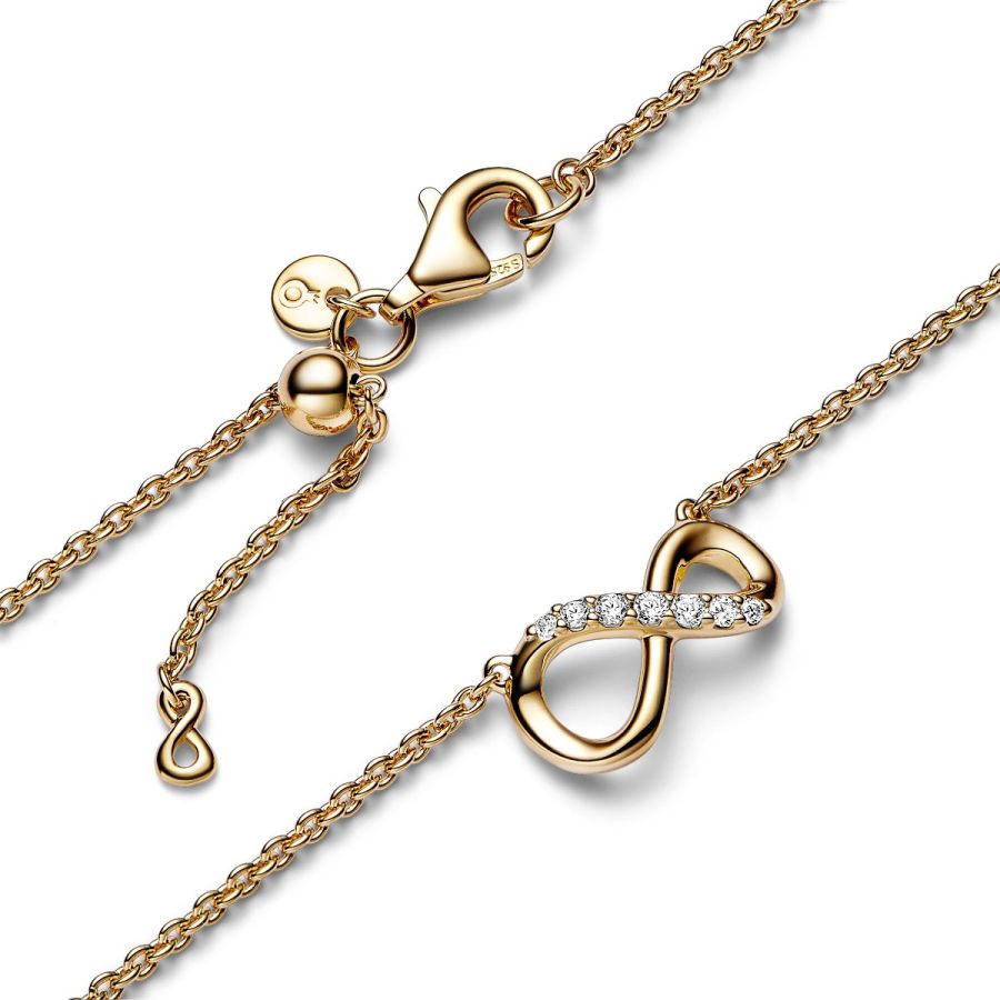Pandora Sparkling Infinity Collier Necklace - Image 4