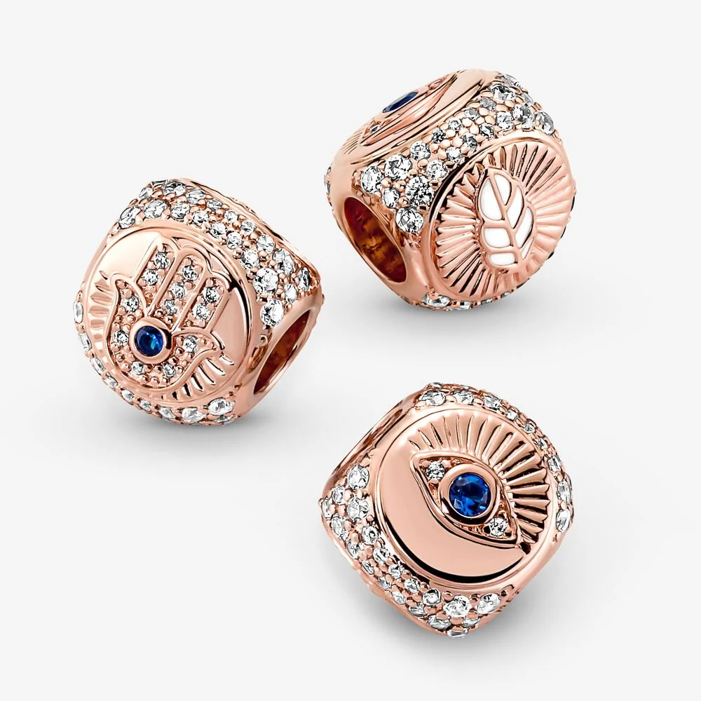 Pandora Hamsa Eye & Feather Charm - Image 5