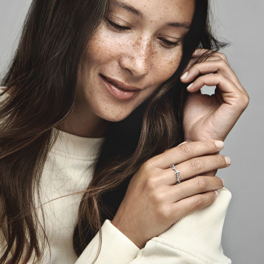 Pandora Guardians of the Galaxy Groot Leaf Ring - Image 3