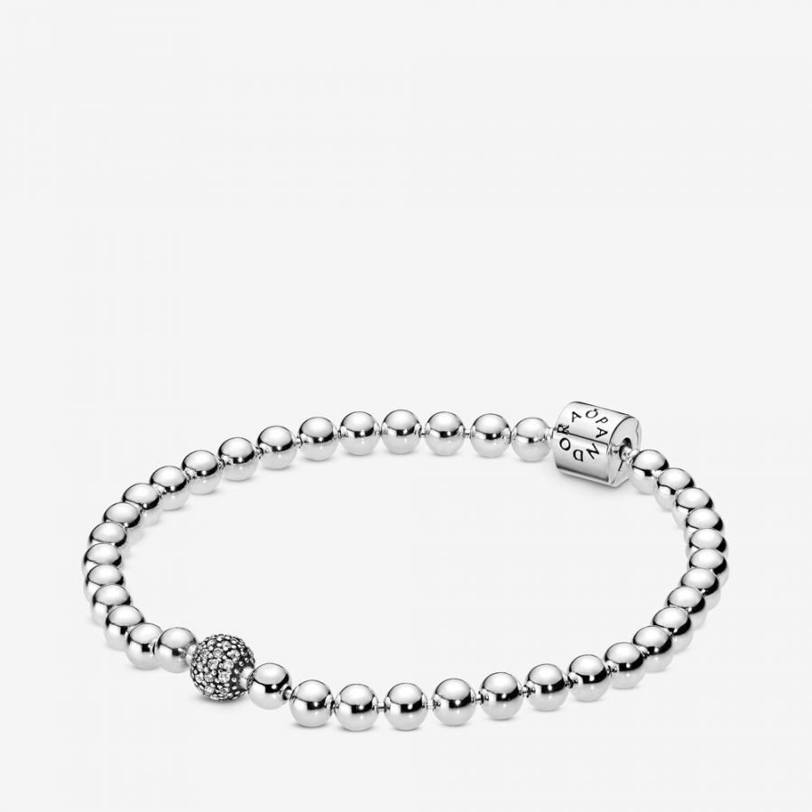 Pandora Beads & Pave Bracelet - Image 5