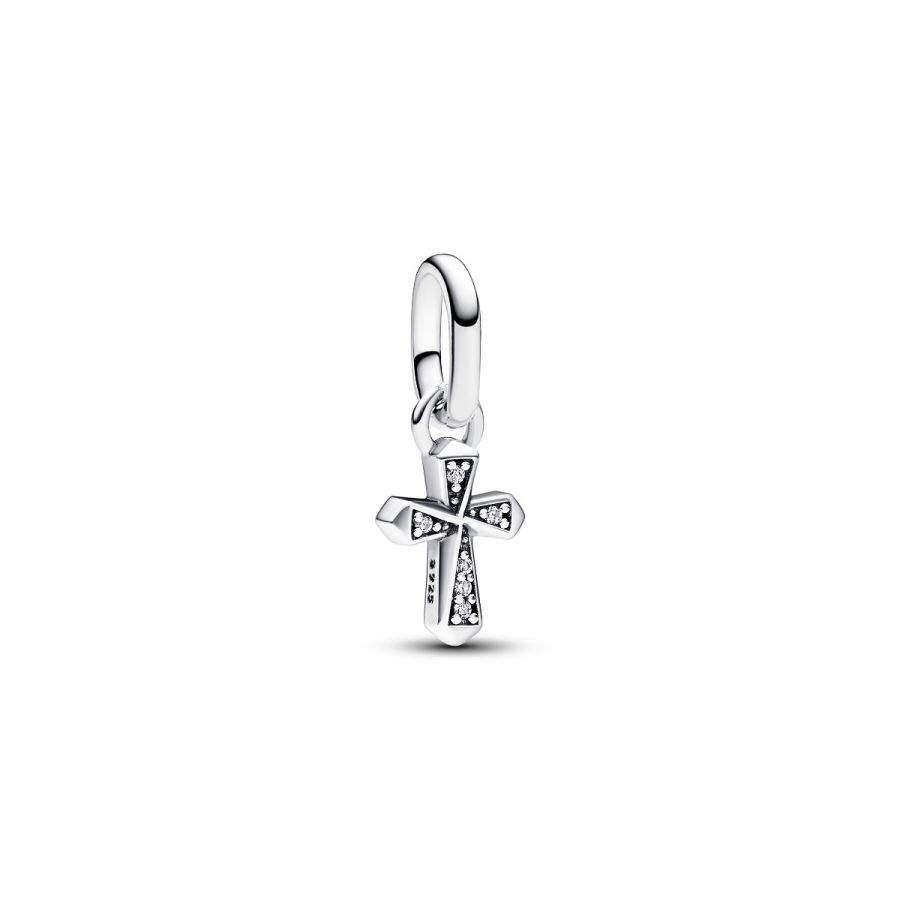 Pandora Sparkling Cross Mini Dangle Charm