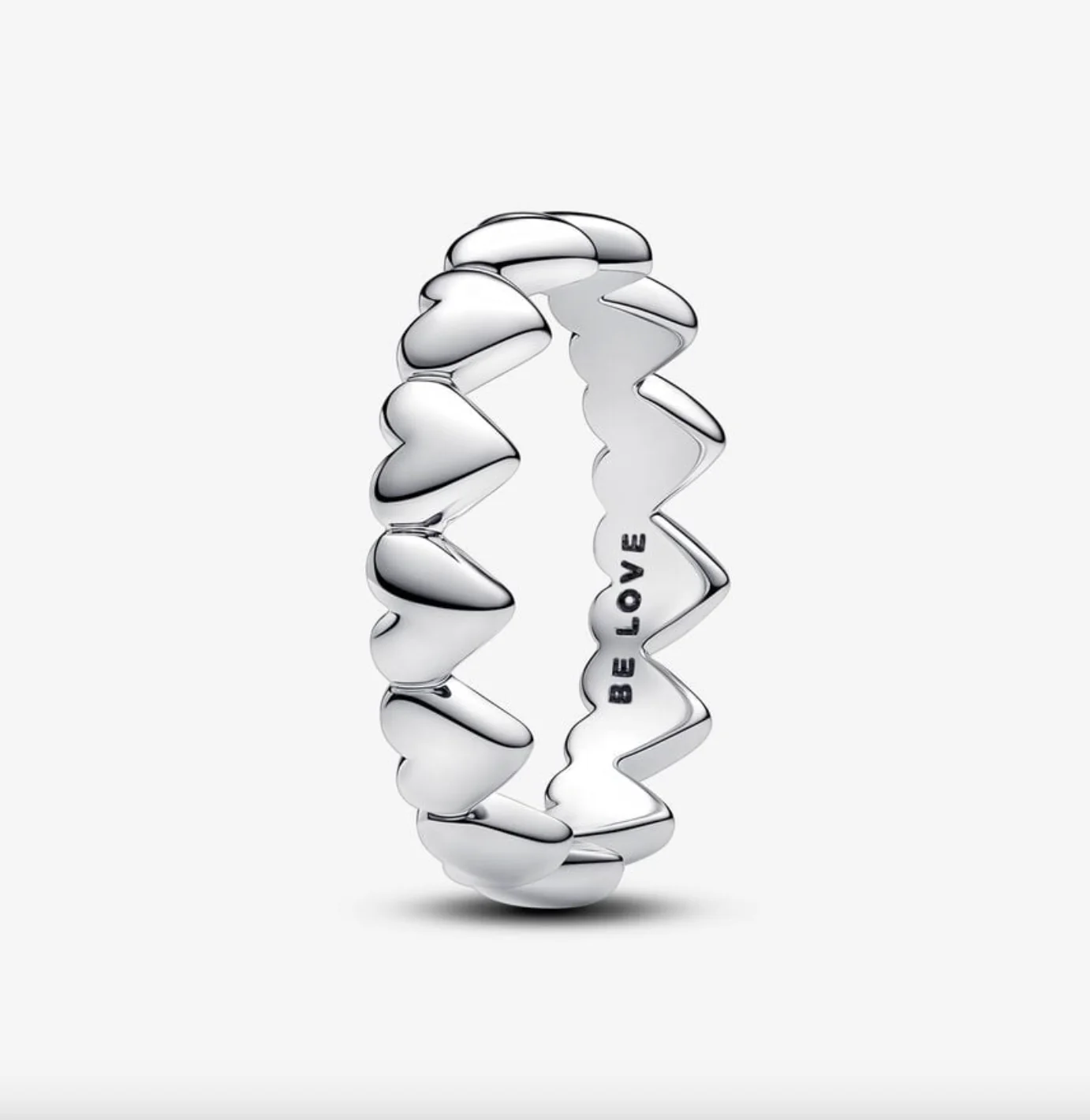 Pandora Row of Hearts Ring