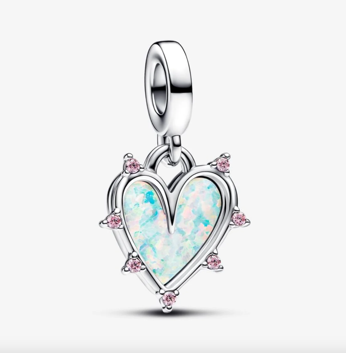 Pandora Friendship Opalescent Double Dangle Charm