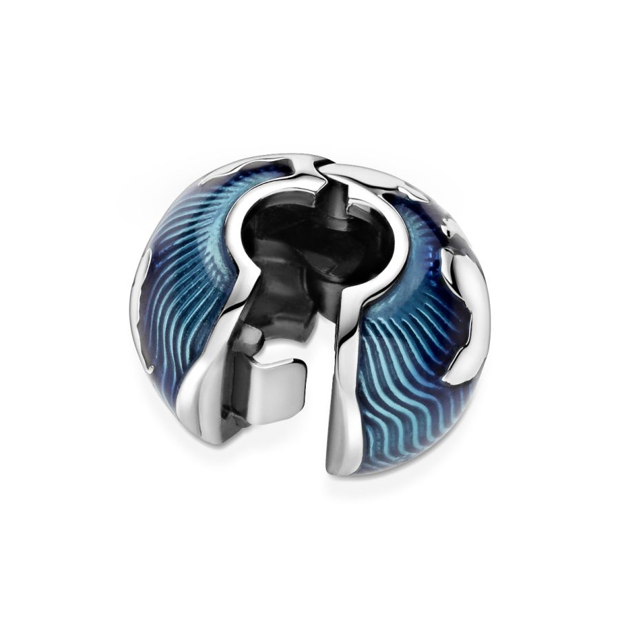 Pandora Blue Globe Clip Charm - Image 5