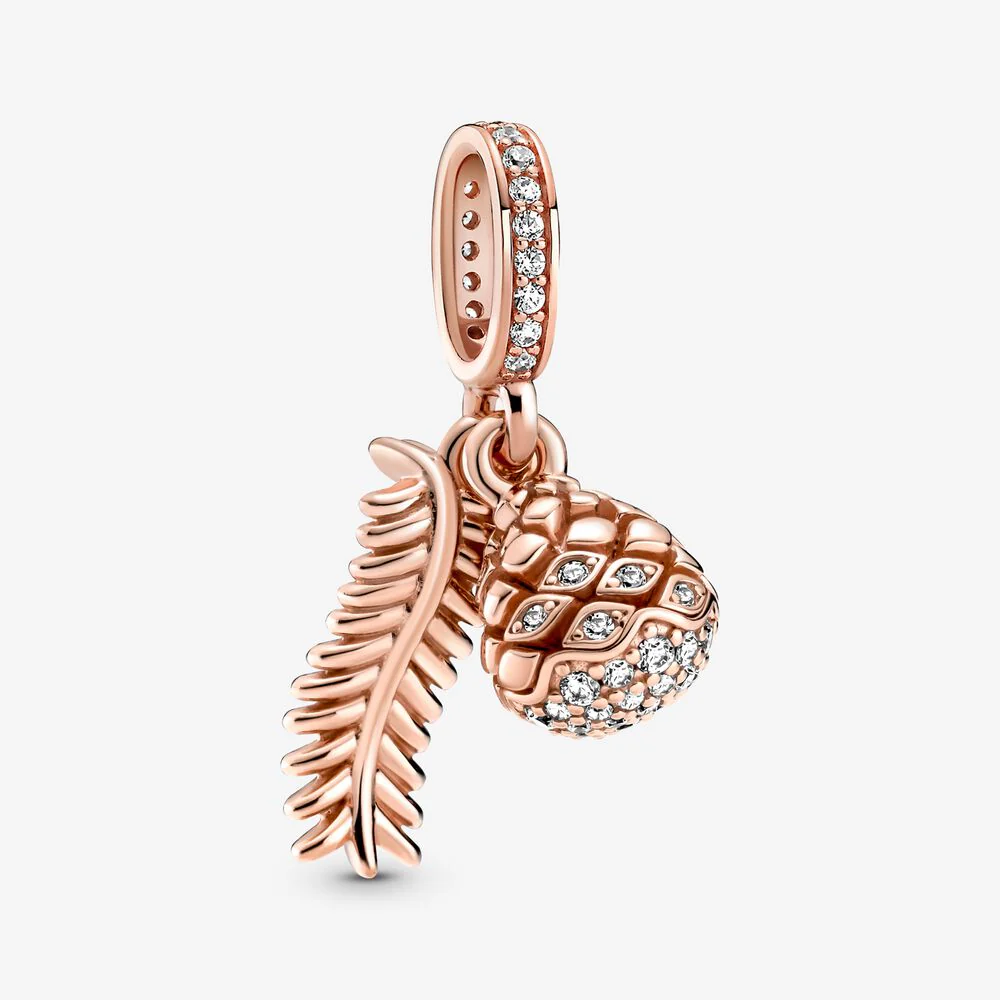 Pandora Sparkling Pine Cone Dangle Charm