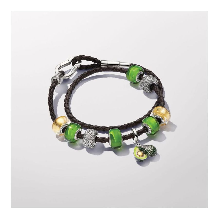 Pandora Avocado Double Dangle Charm - Image 7