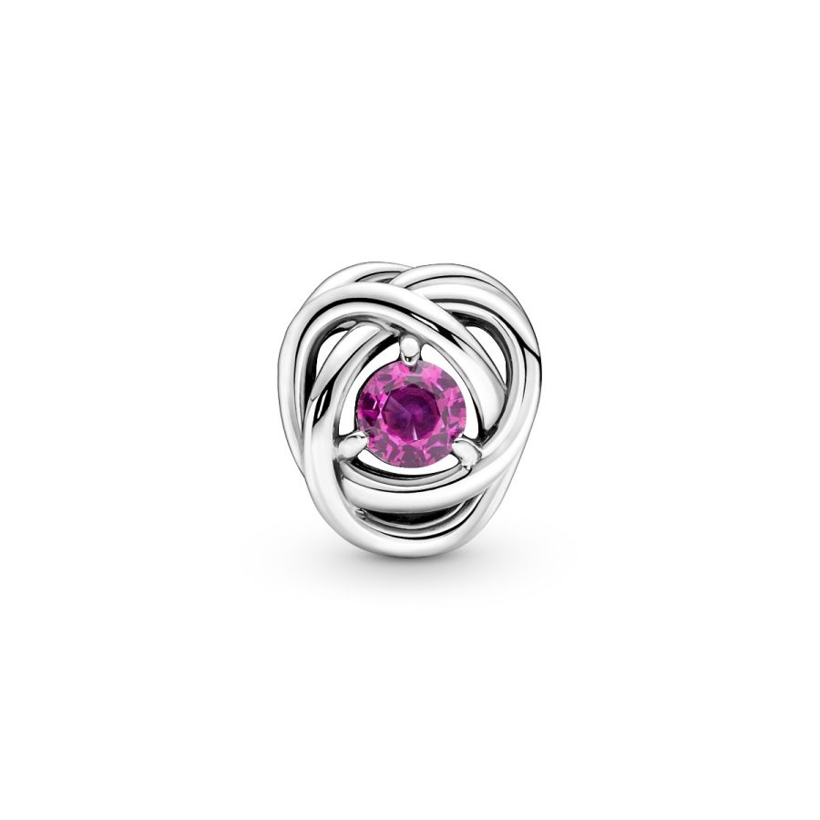 Pandora October Pink Eternity Circle Charm - Image 4