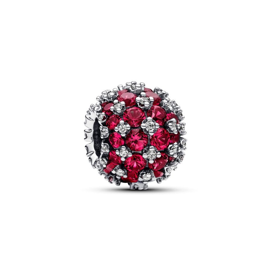 Pandora Sparkling Pavé Round Pink Charm