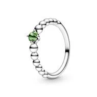 Pandora Spring Green Beaded Crystal Ring