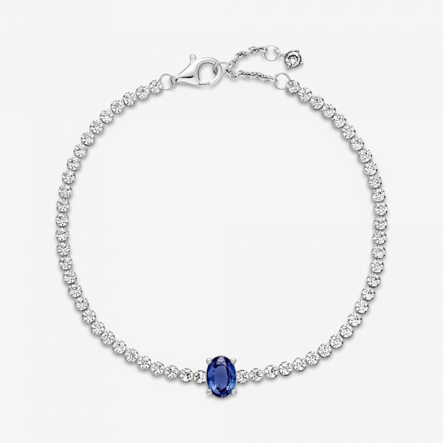 Pandora Sparkling Pavé Tennis Bracelet - Image 4