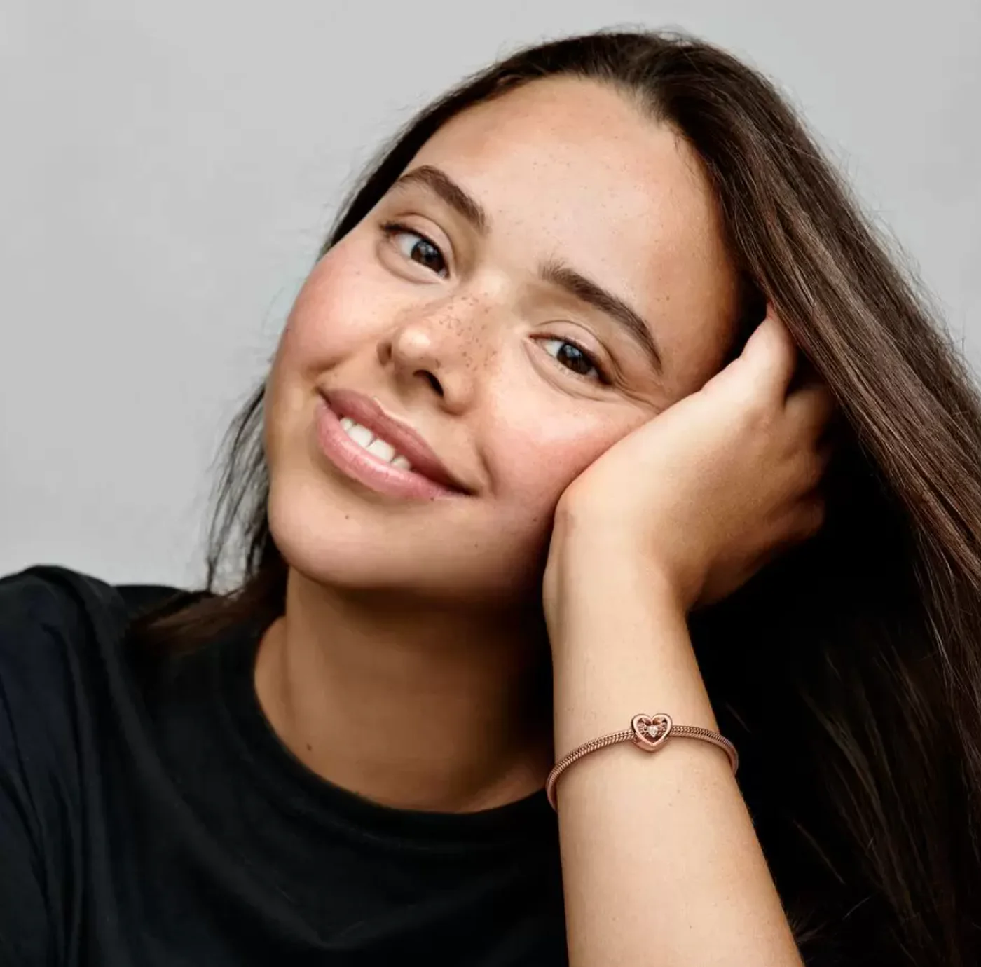 Pandora Radiant Heart & Floating Stone Charm - Image 4