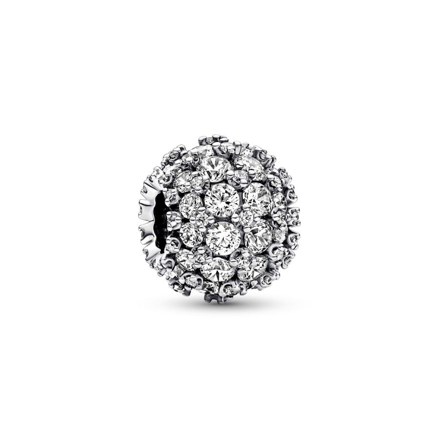 Pandora Sparkling Pavé Round Charm