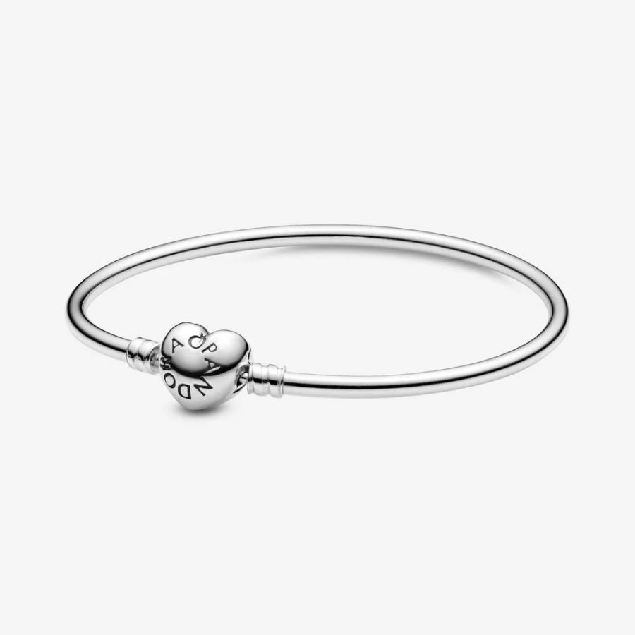 Pandora Heart Clasp Bangle