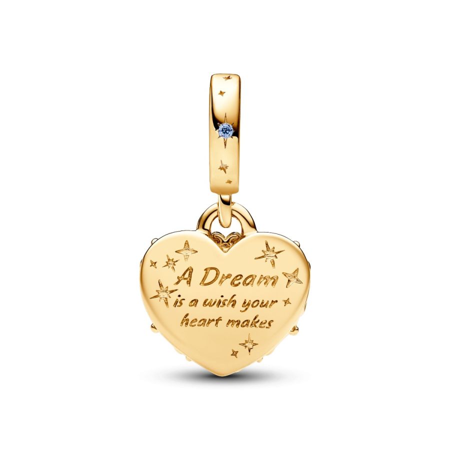 Pandora Cinderella’s Carriage & Heart Double Dangle Charm - Image 4