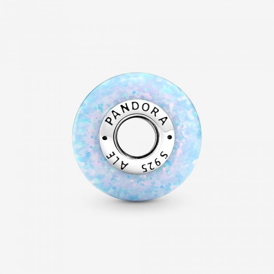 Pandora Opalescent Ocean Blue Bead - Image 5