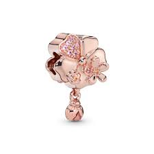 Pandora Wildflower Meadow Rose Bead