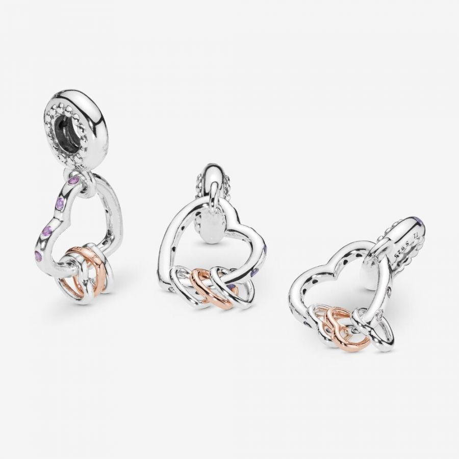 Pandora Heart Full of Hearts Dangle Charm - Image 4