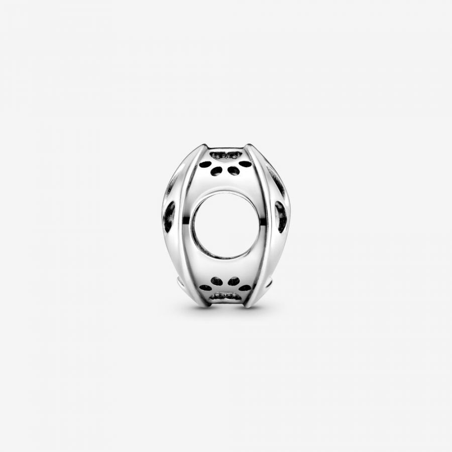 Pandora Openwork Pawprint Charm - Image 3