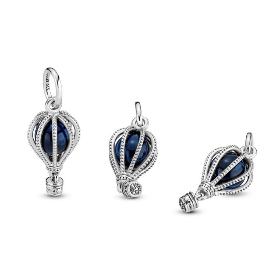 Pandora Blue Hot Air Balloon Travel Charm - Image 3