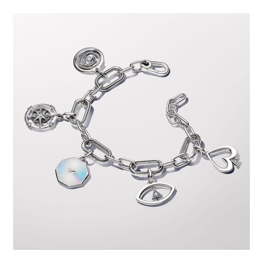 Pandora Five Openable Link Chain Bracelet - Image 5